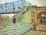 Vincent Van Gogh The Trinquetaille Bridge oil painting artist